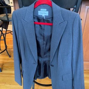 Calvin Klein womens blazer Dark grey
